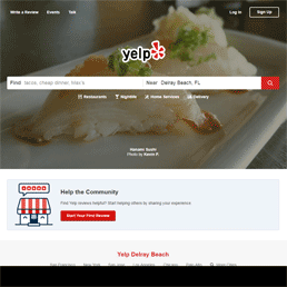 #7 is Yelp.com